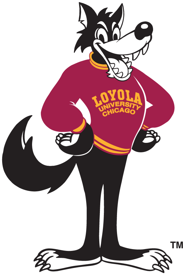 Loyola Ramblers 1994-2000 Secondary Logo v2 t shirts iron on transfers